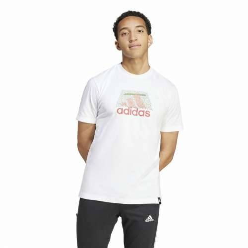 Muška Majica Kratkih Rukava Adidas Codes Bos Graphic Bijela Cijena
