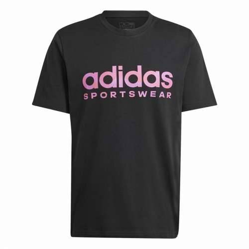 Muška Majica Kratkih Rukava Adidas House Of Tiro Summer Linear Graphic Crna Cijena