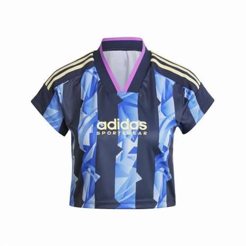 Ženska Majica Kratkih Rukava Adidas Tiro Cut Plava Cijena