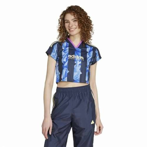 Ženska Majica Kratkih Rukava Adidas Tiro Cut Plava Cijena
