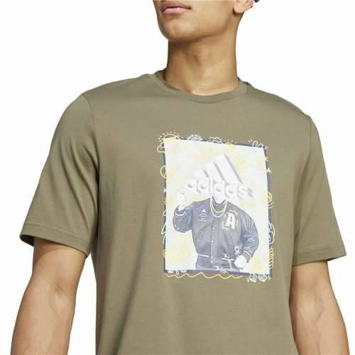 Muška Majica Kratkih Rukava Adidas Doodle Graphic Zelena Cijena