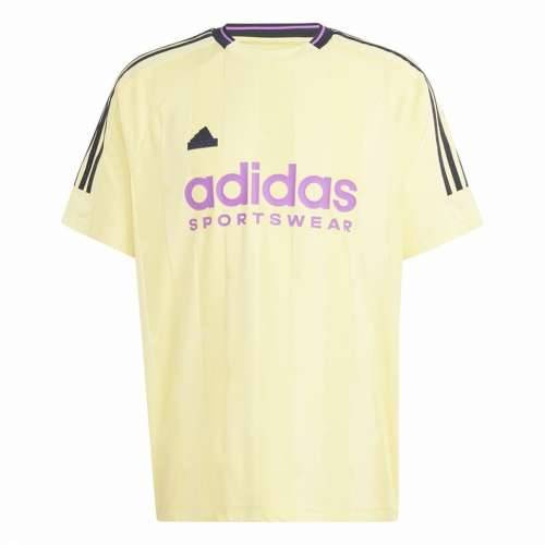 Muška Majica Kratkih Rukava Adidas House Of Tiro Jacquard Rumena Cijena