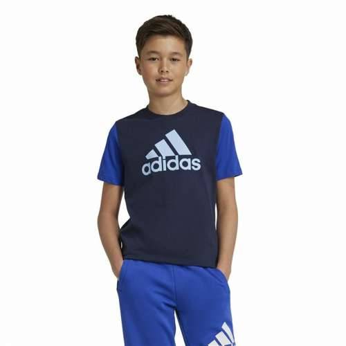 Dječja Majica Kratkih Rukava Adidas Essentials Plava Cijena