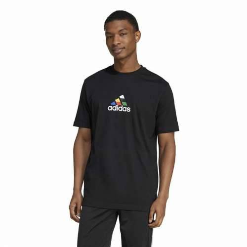 Muška Majica Kratkih Rukava Adidas House Of Tiro Nations Graphic Crna Cijena