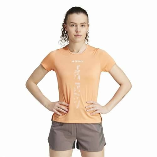 Ženska Majica Kratkih Rukava Adidas Agravic Shirt Oranžna Cijena