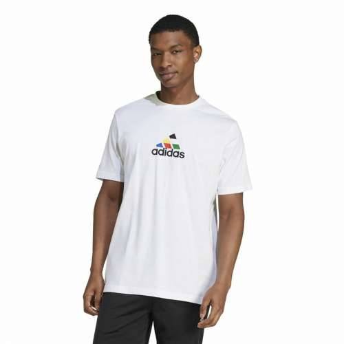 Muška Majica Kratkih Rukava Adidas House Of Tiro Nations Graphic Bijela Cijena
