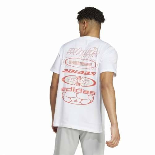 Muška Majica Kratkih Rukava Adidas House Of Tiro Summer Graphic Bijela Cijena