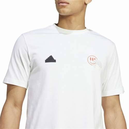 Muška Majica Kratkih Rukava Adidas House Of Tiro Summer Graphic Bijela Cijena