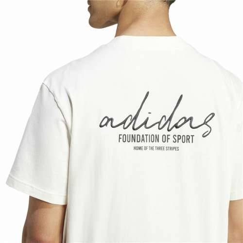 Muška Majica Kratkih Rukava Adidas Brand Love Bijela Cijena