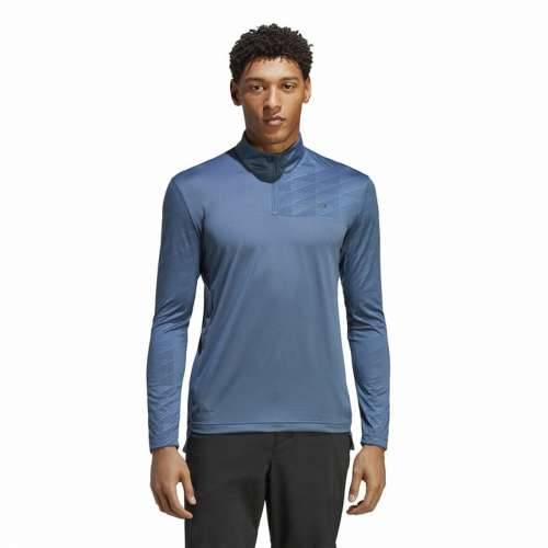 Muška Majica Dugih Rukava Adidas Multi Half Zip Ls Plava Cijena