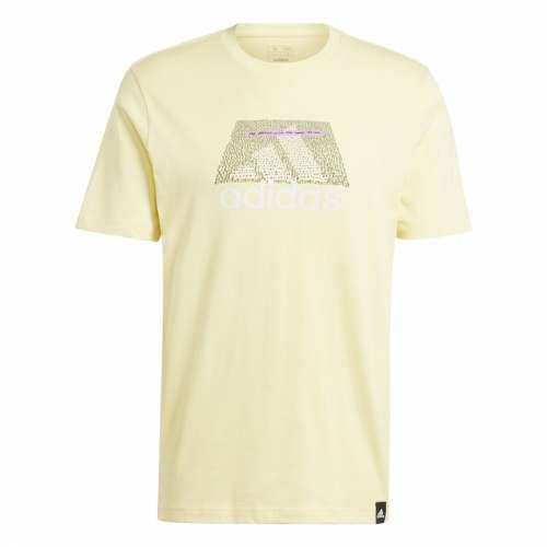 Muška Majica Kratkih Rukava Adidas Codes Bos Graphic Rumena Cijena