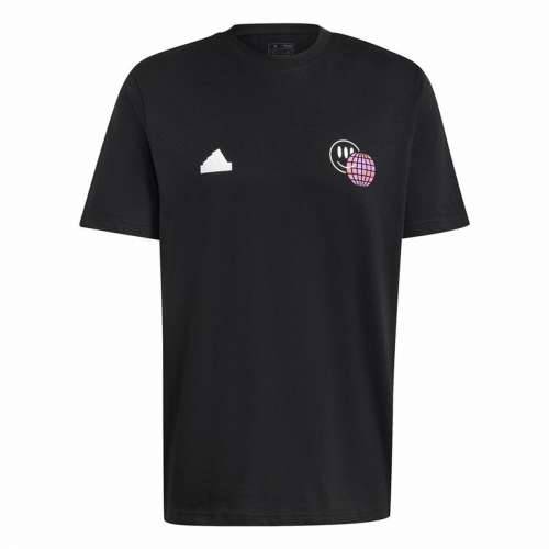 Muška Majica Kratkih Rukava Adidas House Of Tiro Summer Graphic Crna Cijena