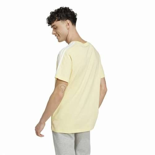 Muška Majica Kratkih Rukava Adidas Essentials Single Jersey 3-Stripes Rumena Cijena
