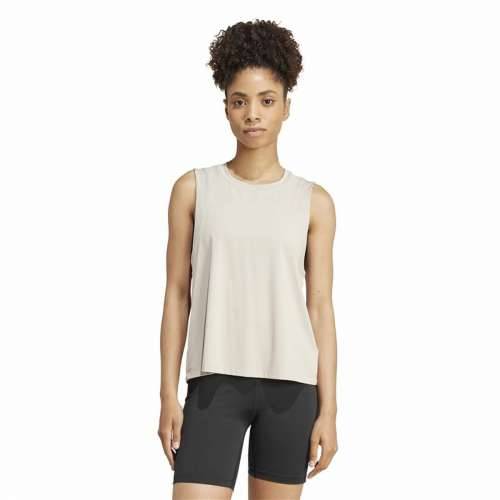Tanktop Frau Adidas Studio Bež Cijena