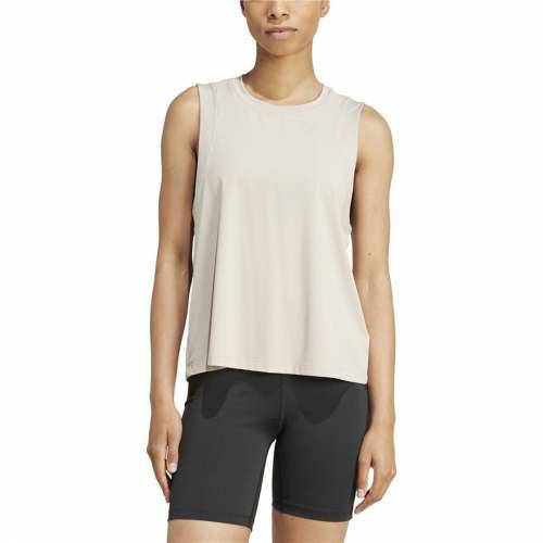 Tanktop Frau Adidas Studio Bež Cijena