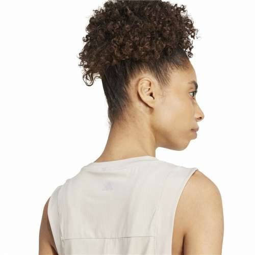 Tanktop Frau Adidas Studio Bež Cijena