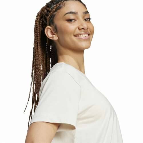 Ženska Majica Kratkih Rukava Adidas Essentials Small Logo Bijela Bež Cijena