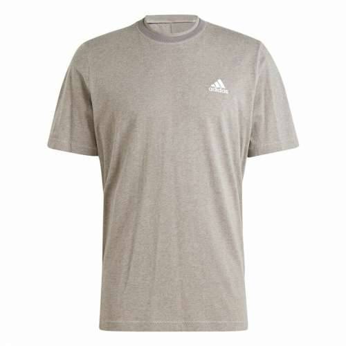Muška Majica Kratkih Rukava Adidas Seasonal Essentials Smeđa Svjetlo siva Cijena