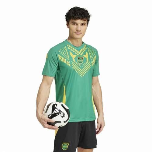 Futbalové tričko Adidas Jamaica 2024 Pre Match Zelena Cijena