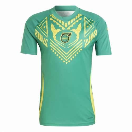 Futbalové tričko Adidas Jamaica 2024 Pre Match Zelena Cijena