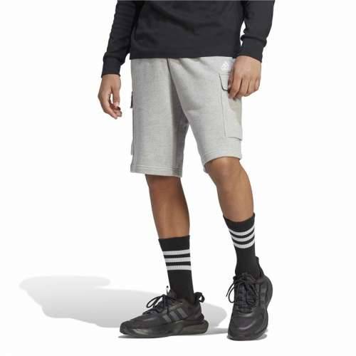 Sportske Kratke Hlače Adidas Essentials French Terry Cargo Siva Cijena