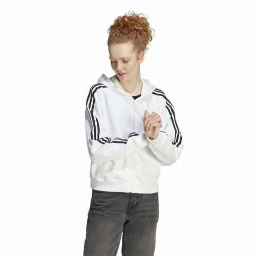 Ženska Majica s Kapuljačom Adidas 3S Ft Fz S Bijela Cijena