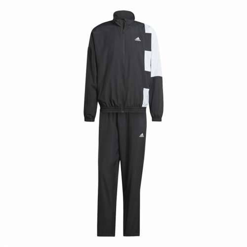 Trenirke Adidas Colorblock Crna Moški Cijena