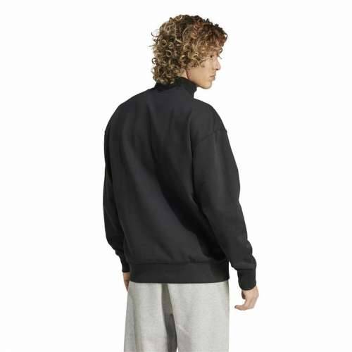 Muška Majica bez Kapuljače Adidas All Szn Fleece 1/4 Zip Crew Crna Cijena