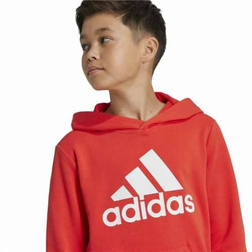Unisex Majica s Kapuljačom Adidas Big Logo Essentials Crvena Cijena