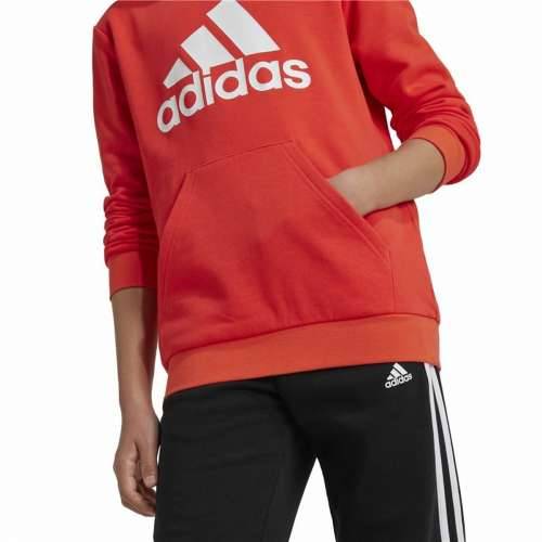 Unisex Majica s Kapuljačom Adidas Big Logo Essentials Crvena Cijena