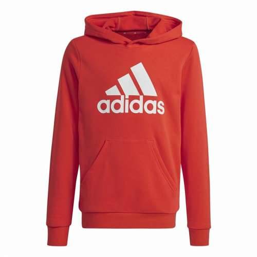 Unisex Majica s Kapuljačom Adidas Big Logo Essentials Crvena Cijena
