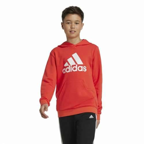 Unisex Majica s Kapuljačom Adidas Big Logo Essentials Crvena Cijena