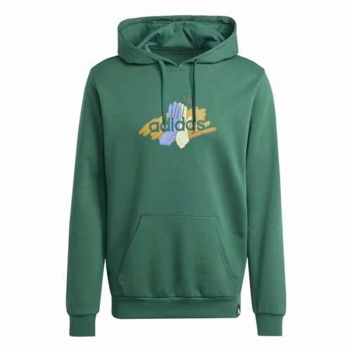 Muška Majica s Kapuljačom Adidas Codes Graphic Zelena Cijena
