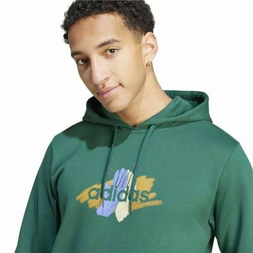 Muška Majica s Kapuljačom Adidas Codes Graphic Zelena Cijena