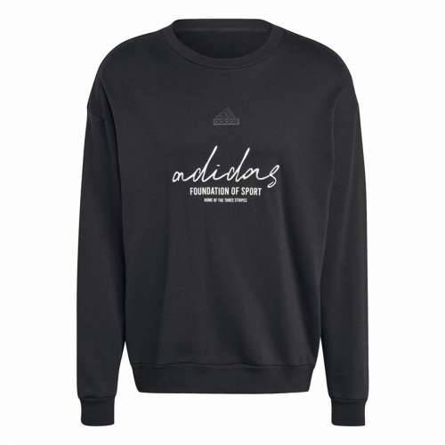Muška Majica bez Kapuljače Adidas Brand Love French Terry Crna Cijena
