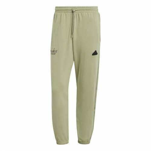 Dlhé športové nohavice Adidas Brand Love French Terry Zelena Moški Cijena