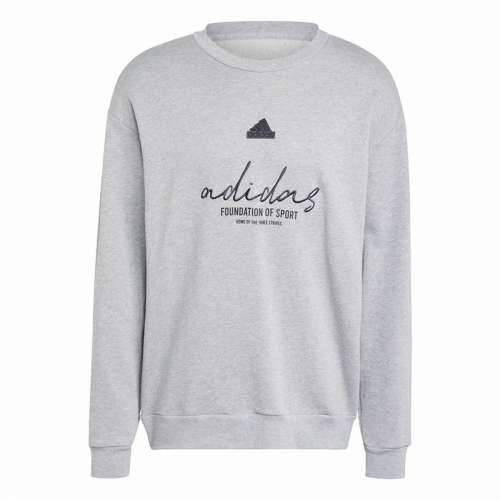 Muška Majica bez Kapuljače Adidas Brand Love French Terry Siva Cijena