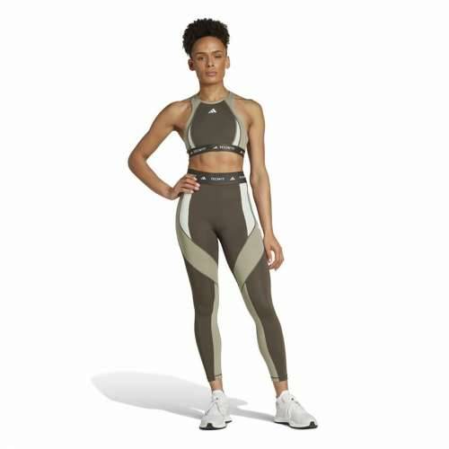 Ženske Sportske Tajice Adidas Techfit 7/8 Colorblock Siva Cijena