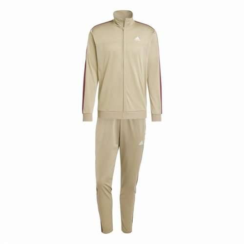 Trenirke Adidas Spw Small Logo Tricot Colorblock Bež Moški Cijena