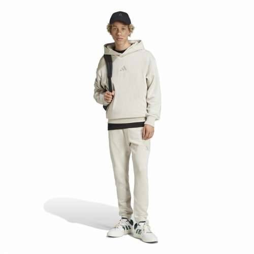 Dlhé športové nohavice Adidas All Szn French Terry Regular Tapered Bijela Bež Moški Cijena