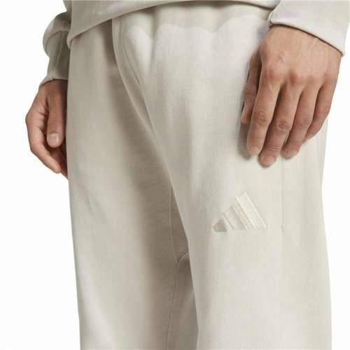 Dlhé športové nohavice Adidas All Szn French Terry Regular Tapered Bijela Bež Moški Cijena