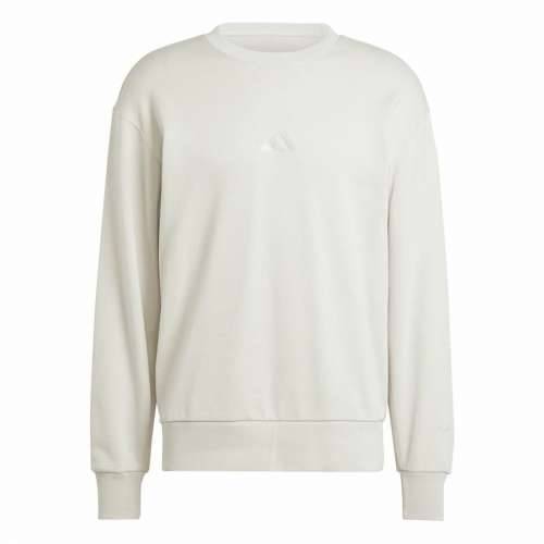 Muška Majica bez Kapuljače Adidas All Szn French Terry Crew Bež Cijena