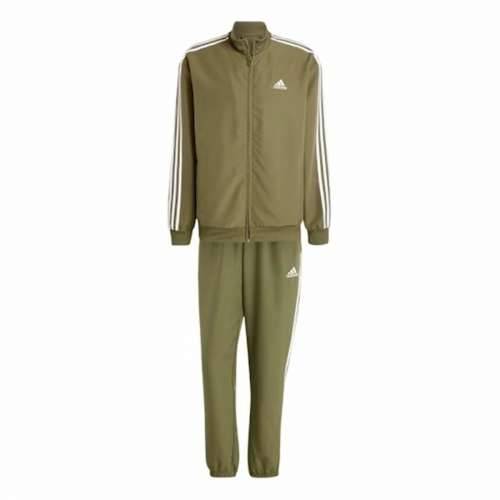 Trenirke Adidas Basic 3S Woven Zelena Moški Cijena