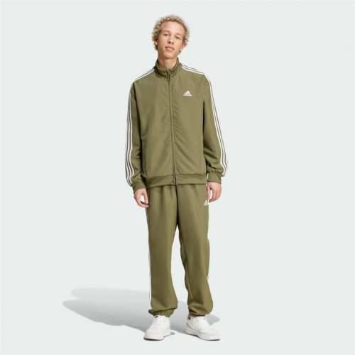 Trenirke Adidas Basic 3S Woven Zelena Moški Cijena