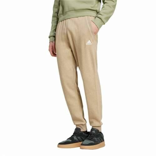Dlhé športové nohavice Adidas Seasonal Essentials Melange Smeđa Moški Cijena
