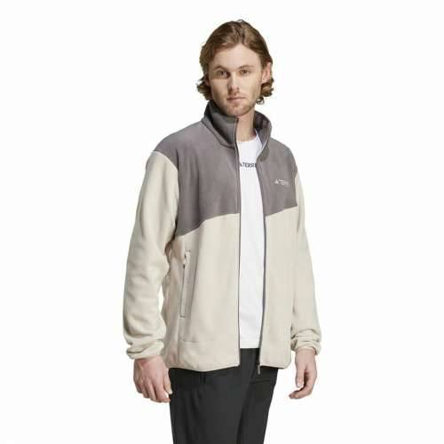 Vunena Podstava Adidas Terrex Multi Full Zip Fleece Bež Moški Cijena