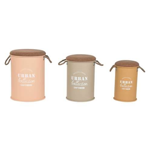 Set košara Home ESPRIT Poliuretan Metal gradski Cijena