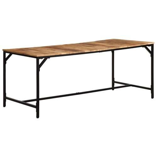 Blagovaonski stol 180x90x75 cm masivnog grubog drva manga - 180 x 90 x 75 cm 1 Cijena
