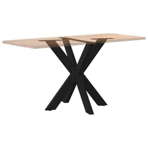 Noge blagovaonskog stola u obliku pauka crne 85x85x(72-73) cm čelik - Crna 85 x 85 x (72-73) cm 1 Cijena