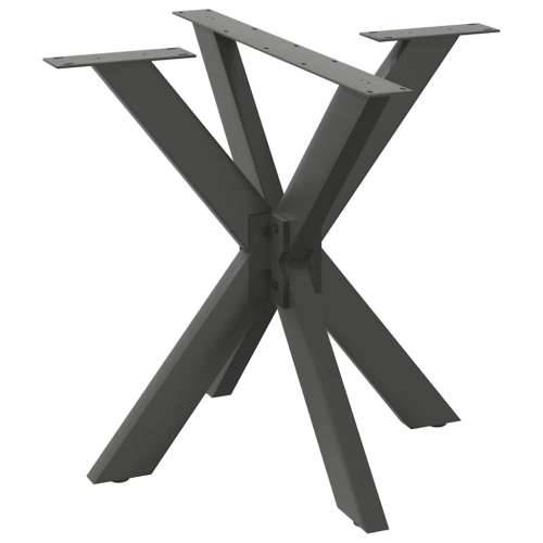 Noge blagovaonskog stola u obliku pauka antracit 85x85x(72-73) cm čelik - Antracit 85 x 85 x (72-73) cm 1 Cijena